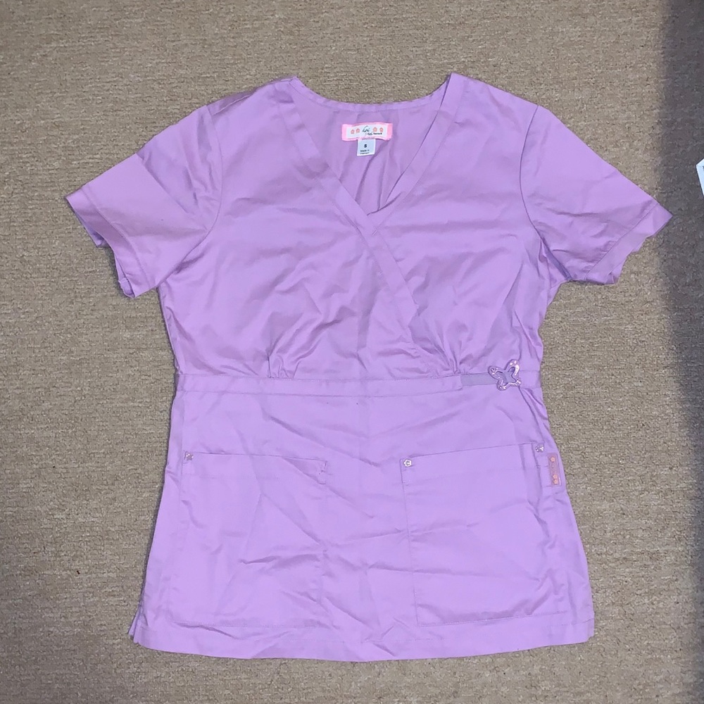Small Koi Scrub Top